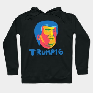 Donald Trump 2016 President Cartoon Hoodie